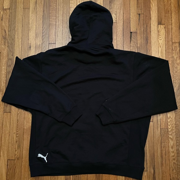 Puma x SANKUANZ Unisex Hoodie XL Black Hooded Sweatshirt 578621 01 New W/ Tags - Picture 3 of 8